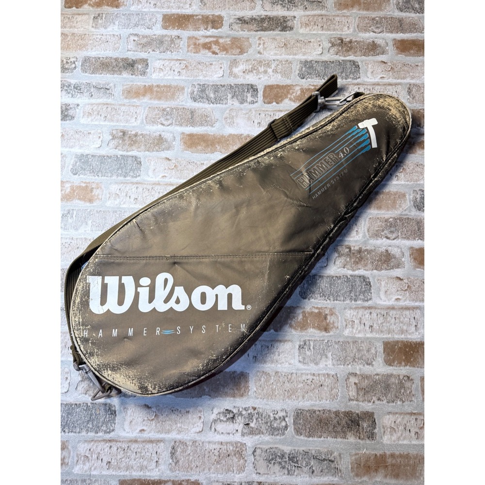 Wilson Profile 2.7si Tennis Racquet 4 1/4 L2 Dual Taper Beam with Hammer Case